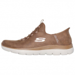 Skechers Slip-Ons Mugavad Mitmek&uuml;lgsed Madalad Vabaaja Jalan&otilde;ud Naiste tossud Kameelipruun 150254-CML 35