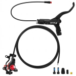 ZOOM Jalgratta H&uuml;drauliline Ketaspiduri Komplekt 2 Kolviga &Otilde;lir&otilde;hk MTB Piduri 1100/1850mm Ketaspidur E-jalgrattale T&otilde;ukerattale Mtb Kokkupandavale Rattale REAR