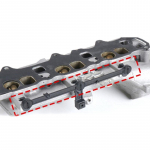 Auto sisselaskekollektori klapiklapid Sisselaskekollektori remondikomplekt ABS+PC Mercedes Benz M642 W164 W166 jaoks must
