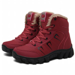 Winter Plus Plus Plus Plush soojad k&otilde;rged puuvillased kingad paaridele &Otilde;uesaapad Matkasaapad 35-48 35 veinipunane v&auml;rv