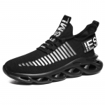 Meeste Kingad Mugavad Tossud Hingavad Jooksukingad Meestele V&otilde;rk Tenis Spordikingad Waling Tossud suurus 36-46 36 must