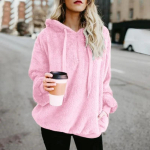 S&uuml;gistalvised kapuutsid, pikkade varrukatega soe mantel Pullover Push Turtlene kaelusega T&otilde;mblukuga Kaelus Naiste kohevad lahtised kapuutsiga &uuml;ler&otilde;ivad S