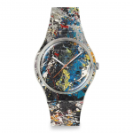 SWATCH Unisex kell 41mm ALCHEMY SUOZ366 Pollocki kunst [Swatch] POLLOCKi koost&ouml;&ouml;