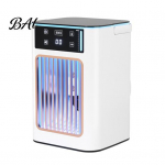 3-in-1 kliimaseadme ventilaator kaasaskantav jahuti 900 ml veepaagiga, 3-in-1 3-kiiruseline jahutav udu režiim, v&auml;ike paak 7-v&auml;rviline LED-tuli ja 6-8H taimer,
