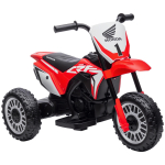Elektriline laste mootorratas Honda, 3 km/h, heliefektidega, 18-36 kuu vanustele, Punane 71 x 40.5 x 43.5 cm punane