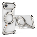 Oatsbasf Raamita Metallist Telefonikarp iPhone Air/17 Pro/Pro Max/17 jaoks 360&deg; P&ouml;&ouml;rleva R&otilde;ngashoidikuga P&otilde;rutuskindel Kaitseraam iPhone17 gray