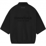 Fear of God Essentials 3/4 varrukaga polo must meeste pealisr&otilde;ivad 192SU244400F S