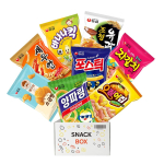 Nongshim Korea Sn&auml;ki Mitmekesine Pakk (8 erinevat suupistet) 8 Assorted Snacks