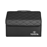 Nahast Autode Hoiukast Pagasi Korraldaja Kott Kokkupandavad Korrastuskastid Toyota Sienna Corolla Yaris Camry Land Cruiser Rav4 Avalon CR5 jaoks
