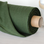 100% linane tekikott Kivit&ouml;&ouml;deldud Prantsuse lina &Uuml;hev&auml;rvilised Hingavad linad Padjap&uuml;&uuml;r Kodu tekstiilid Voodipesu 1PC 50x70cm pillow samblaroheline v&auml;rv