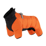 Veekindel Paks Talvine Koera Kombinesoon V&auml;ikestele Suurtele T&otilde;ugudele Soe Lemmiklooma Mantel Neljajalgne Huppari M 5-8kg Chest 38cm Back Length 27cm
