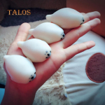 Armsad pehme valge tihendi stressi leevendavad pigistavad tervendavad m&auml;nguasi t&auml;iskasvanutele m&otilde;eldud lastele kingituseks igas vanuses