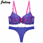 Julexy New 2021 Sexy Lace Women rinnahoidja komplekt, stringid, &otilde;&otilde;nsad rinnahoidjad, alusp&uuml;kste komplekt, naistepesu l&uuml;hike komplekt 90C