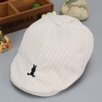 Armsad triibulised lapsed Beebi-bareti m&uuml;ts puuvillane beebipoiss t&uuml;druku m&uuml;tsid v&auml;ikelapsele beebi nokam&uuml;ts