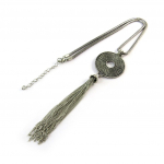 Les Tr&eacute;sors De Lily [N8834] - Collier 'Kilimanjaro' bleu argent&eacute; h&otilde;be