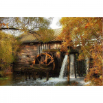 5D DIY Teemantmaal Ristpistega Maastiku Metsamaja Teemanttikandiga kodukaunistus 20X30CM