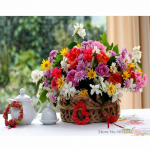 Liblikad lilled isetehtud kristallist teemantmaali ristpistes komplekt, &uuml;mmargune mosaiik 20X30CM