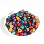 8 10 12 14 mm imitatsioon looduslikust kivist &uuml;mmargused akr&uuml;&uuml;lhelmed pilved efektiga helmed ehete valmistamiseks rinnahoidja 12mm 30pcs