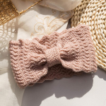 Kootud laiad peapaelad naistele Talvised juuksed Turban &uuml;hev&auml;rvilised rists&otilde;lmidega juuksepaelad Turbanid Juuste aksessuaarid roosa