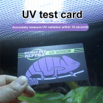 Roomikloomade 10 sekundi tuvastus Uvb UV-testi kaart UV-elu tuvastamise testkaart