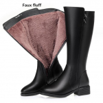 Naiste talvesaapad, suured talvesaapad, naturaalne villane soe ehtne nahk Naiste rooma saapad k&otilde;rge &uuml;laosaga Martoni saapad naistele 35