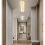 Lihtne kaasaegne majapidamises kasutatav nutikas valgusti luksuslik uus pika vahek&auml;igu valgus veranda r&otilde;du led-laevalgusti 60cm long kuld