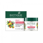 Puuvilja n&auml;omask: pigmentatsiooni vastu (75 g), Fruit Brightening Depigmentation & Tan Removal Face Pack, Biotique 9.625