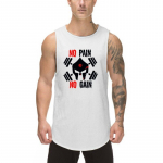 Muscleguysi meeste suvised kiiresti kuivavad &otilde;hukesed hingavad topid Korvpall Sport Fitness Vest Tr&uuml;kitud varrukateta T-s&auml;rgid M must