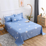 Tr&uuml;kkimine Puuvillane lame lina voodipesu Sisseehitatud lina voodikate Magamistuba &Uuml;histuba Mugavuslinad hingavad linad(Padjap&uuml;&uuml;rid puuduvad ) 220cmx230cm Only a Sheet