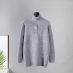 Hirsionsan lahtised soliidsed triibud, soojad džemprid naistele, lihtsad ka&scaron;miirist kampsunid, naiste talve elegantsed lukuga silmkoelised pulloverid one size hall