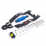 T&auml;iendatud kahe neelduriga amortisaatori esivedrustus Monorim M0 V4 jaoks sinine