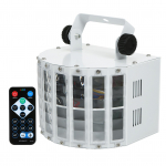 100240V 24W RGBW LEDid 7 kanaliga Dmx 512 h&auml;&auml;laktiveeritav h&auml;&auml;ljuhtimise automaatjuhtimise LED EU Plug