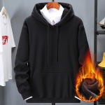 Kevad-s&uuml;gis naiste meeste mood Tervislikud riided Paksud/&otilde;hukesed kapuutsiga kapuutsiga mantel Pullover Pusad Puuvillased Spordir&otilde;ivad Termor&otilde;ivad Meestele M