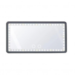 Auto SunVisor Vanity Mirror &ndash; laetav LED-valgusega meigipeegel k&otilde;ikidele autodele &ndash; universaalne autop&auml;ike must