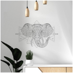 Les Tr&eacute;sors De Lily [R4058] - hall  Elevant  kleebiseleht - 50x70 cm hall
