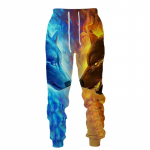 3D Wolf Graphic Prinditud vabaaja p&uuml;ksid Meeste Spordir&otilde;ivad Jooksup&uuml;ksid Pikad p&uuml;ksid Meeste &Otilde;ues Dressip&uuml;ksid Meeste Hip Hop p&uuml;ksid 6XL