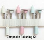 9tk/10tk/12tk komplekt hambaravi komposiitpoleerimiskomplekt portselanipoleerija Hammaste poleerimishari Metallkroonide poleerimine aeglasel k&auml;siinstrumendil 9 pcs set B