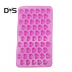 Mittekleepuv korduvkasutatav &scaron;okolaadivorm 55 &otilde;&otilde;nsusega armastuse s&uuml;dame kuju Loo maiuspalad silikoonvormi DIY tarvikud Hearts