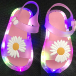 T&uuml;drukute sussid Lastele Unicorn LED Lastesussid Beebi sandaalid Lastejalatsid t&uuml;drukutele Poistele Valguskingad v&auml;ikelapsed 28-29#