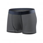 Mehed poksijad Lapitehnika Antiseptik Kiiresti kuivav Populaarne V&ouml;&ouml;koha keskosa J&auml;&auml; siid vabaaja niiskust imavad siser&otilde;ivad 3XL tumehall v&auml;rv