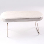 Pehme pestav k&auml;etoe padi nahast k&auml;epadi k&auml;etugi randmetugi k&auml;ehoidja padi manik&uuml;&uuml;ri laud k&auml;epadi k&uuml;&uuml;nekunst ZPG valge