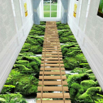 Mood Lihtne Koridori Vaip Vahek&auml;ik Kodu K&ouml;&ouml;k Libisemiskindla ribaga Elutuba Magamistuba Toa Sisustus Koridori Veranda uksematt 40x120cm