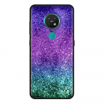 Kuldne roosa s&auml;raprindiga mobiiltelefoni &uuml;mbris Nokia 5,4 7,2 3,4 5,3 2,3 3,2 8,3 5G 2,4 2,2 4,2 1,3 1,4 C20 G20 X20 Coque jaoks Nokia 7.2