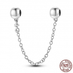 H&otilde;bedane Kinnitus P&auml;ris 925 H&otilde;bedane CZ Tsirkoon Pave Mustriga Klamber Daisy Beads Stopper Fit Moe stiil K&auml;ev&otilde;ru Charms Ehted