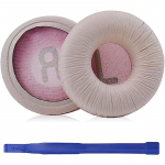 WH-CH510 asendusk&otilde;rvapadjad Sony WH CH510 k&otilde;rvaklappidele Svamm-k&otilde;rvapadjad pehmest PU-v&otilde;rgust kortsusnahast materjal roosa