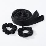 Heatless Curling Rod peapael No Heat Juukserullid Laisad Juukserullid Magavad Pehme Curl Bar Wave Formers DIY juuste kujundamise t&ouml;&ouml;riistad must