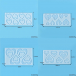 S&uuml;damekujuline &scaron;okolaadi silikoonvorm k&uuml;psiste pulmatordi kaunistused t&ouml;&ouml;riistad s&uuml;damekujuline silikoonvorm epoks&uuml;vaik pehme komm &scaron;okolaad tarretis kummikomm j&auml;&auml;