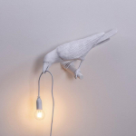 Led laualamp Lucky Bird elutuba Magamistoa voodi &auml;&auml;res Raveni lamp kodukaunistused wall Right-EU