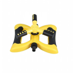 Butterfly sprinkler Automaatne aia muruvihmut 360 kraadi p&ouml;&ouml;rlev suure ala kattav veevihmut kollane