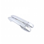 Kohaldatav13-18StyleTOYOTA Avalon Handle s&uuml;sinikkiust mustriga ukse v&auml;limine k&auml;epide hele must lukuga dekoratiivne 2Door Plate-Electroplatin